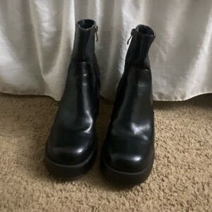 Madden girl black booties